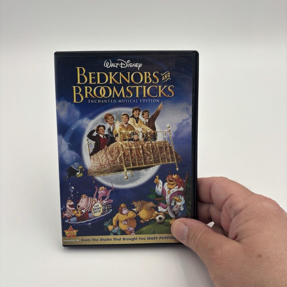 Disney Bedknobs and Broomsticks Enchanted Musical Edition DVD 2009 Lansbury